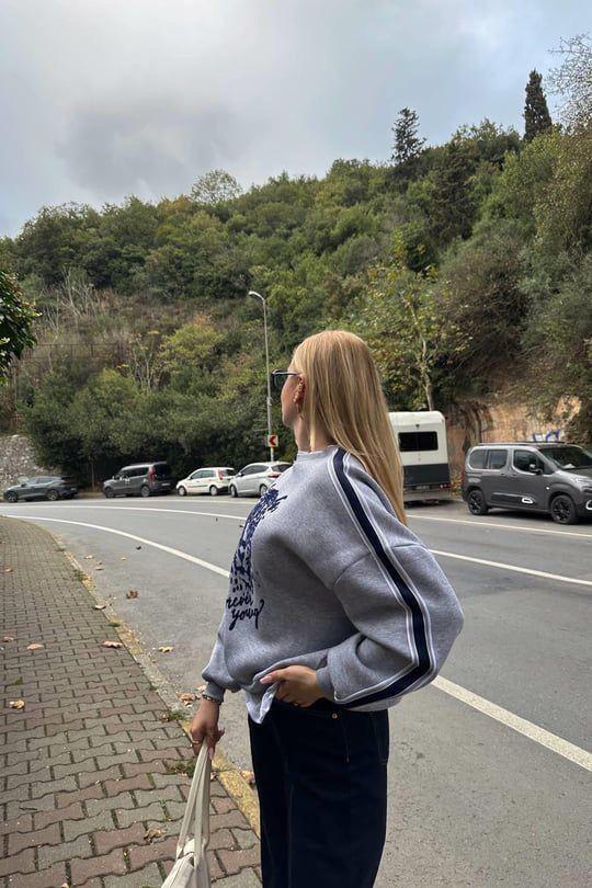 Bluza Tip Hanorac Tiger Royal