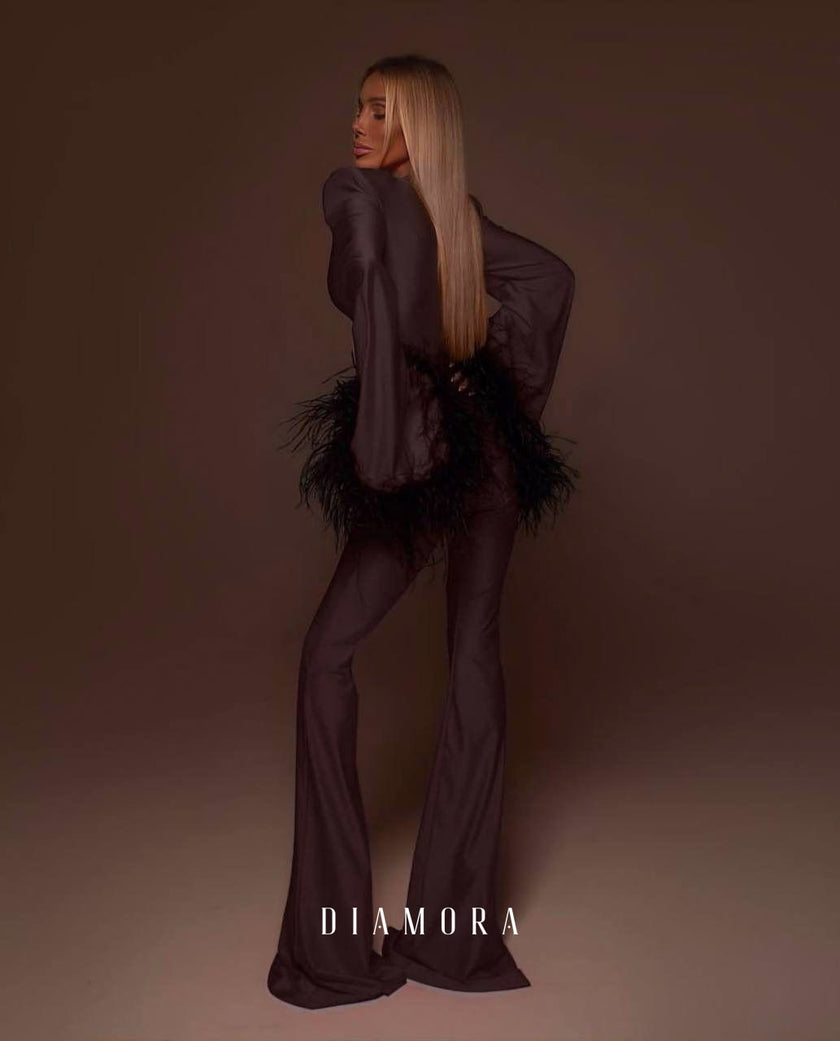 Salopeta Elegance Noire