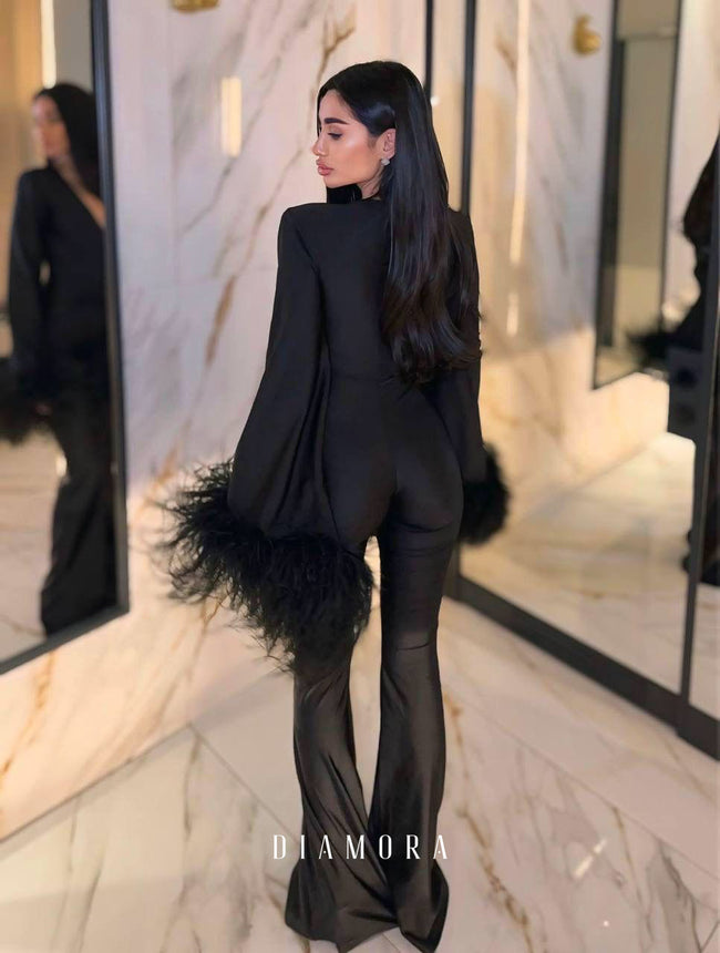 Salopeta Elegance Noire